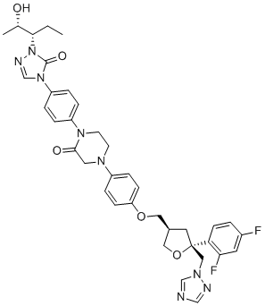 结构式 CAS# 357189-94-7, 泊沙康唑3-氧代杂质