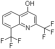 2,8-Bis(trifluoromethyl)-4-quinolinol molecular structure (CAS 35853-41-9)