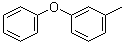 structure of CAS# 3586-14-9, 3-Phenoxytoluene;Phenyl m-tolyl ether; m-Methylphenyl phenyl ether; m-Phenoxytoluene