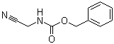 Benzyl N-(cyanomethyl)carbamate molecular structure (CAS 3589-41-1)