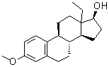 3-Methoxy-18-methyl-1,3,5(10)-estratrien-17beta-ol molecular structure (CAS 3625-82-9)