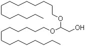 结构式 CAS# 36314-51-9, 1,2-O-双十四烷基-rac-甘油