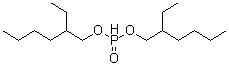 结构式 CAS# 3658-48-8, 二(2-乙基己基)亚磷酸酯