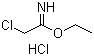 Ethyl 2-chloroacetimidate hydrochloride molecular structure (CAS 36743-66-5)