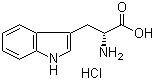 D-色氨酸盐酸盐分子结构 (CAS 36760-44-8)