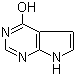 Pyrrolo[2,3-d]pyrimidin-4-ol molecular structure (CAS 3680-71-5)