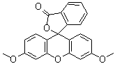 结构式 CAS# 36886-76-7, 3',6'-二甲氧基荧烷