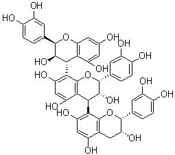 结构式 CAS# 37064-30-5, 原花青素 C1