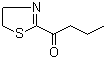 1-(4,5-Dihydro-2-thiazolyl)-1-butanone molecular structure (CAS 37112-96-2)