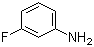 3-Fluoroaniline molecular structure (CAS 372-19-0)
