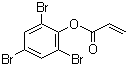 2,4,6-Tribromophenyl acrylate molecular structure (CAS 3741-77-3)