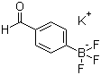 结构式 CAS# 374564-36-0, (4-甲酰基苯基)三氟硼酸钾