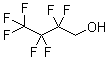 2,2,3,3,4,4,4-Heptafluoro-1-butanol molecular structure (CAS 375-01-9)