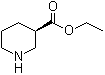 Ethyl (3S)-piperidine-3-carboxylate molecular structure (CAS 37675-18-6)