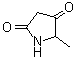 (±)-5-Methyl-2,4-pyrrolidinedione molecular structure (CAS 37772-93-3)