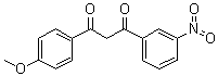 1-(4'-Methoxyphenyl)-3-(3'-nitrophenyl)propane-1,3-dione molecular structure (CAS 37975-16-9)