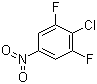 4-Chloro-3,5-difluoronitrobenzen molecular structure (CAS 3828-41-9)