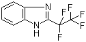 structure of CAS# 383-08-4, 2-(Pentafluoroethyl)benzimidazole;2-(Perfluoroethyl)-1H-benzo[d]imidazole