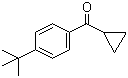 4-tert-Butylphenyl cyclopropyl ketone molecular structure (CAS 38675-79-5)