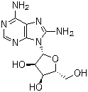 8-Aminoadenosine molecular structure (CAS 3868-33-5)