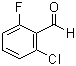 结构式 CAS# 387-45-1, 2-氯-6-氟-苯甲醛