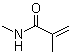 N-Methylmethacrylamide molecular structure (CAS 3887-02-3)