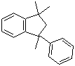 1-苯基-1,3,3-三甲基茚满分子结构 (CAS 3910-35-8)