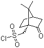 L(-)-10-Camphorsulfonyl chloride molecular structure (CAS 39262-22-1)
