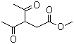 structure of CAS# 39265-95-7, Methyl 3,3-diacetylpropanoate;Methyl 3-acetyl-4-oxopentanoate