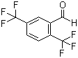 2,5-Bis(trifluoromethyl)benzaldehyde molecular structure (CAS 395-64-2)
