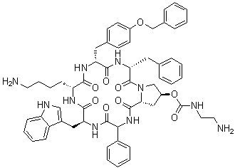 Pasireotide molecular structure (CAS 396091-73-9)