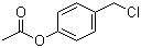 结构式 CAS# 39720-27-9, 4-(氯甲基)苯基乙酸酯