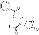 (-)-Corey aldehyde benzoate molecular structure (CAS 39746-01-5)