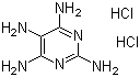 2,4,5,6-Tetraaminopyrimidine dihydrochloride molecular structure (CAS 39944-62-2)