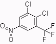 2,3-Dichloro-5-nitrobenzotrifluoride molecular structure (CAS 400-65-7)