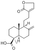 Pinusolidic acid molecular structure (CAS 40433-82-7)