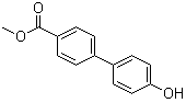 4'-Hydroxy-4-biphenylcarboxylic acid methyl ester molecular structure (CAS 40501-41-5)