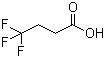 structure of CAS# 406-93-9, 4,4,4-Trifluorobutyric acid
