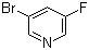 3-Bromo-5-fluoropyridine molecular structure (CAS 407-20-5)