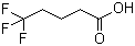 structure of CAS# 407-62-5, 5,5,5-Trifluoropentanoic acid