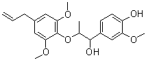 ethyl]-4-hydroxy-3-methoxybenzenemethanol molecular structure (CAS 41535-95-9)