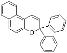 3,3-二苯基-3H-萘并[2,1-b]吡喃分子结构 (CAS 4222-20-2)