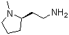 结构式 CAS# 422545-96-8, (2R)-1-甲基-2-吡咯烷乙胺