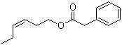 cis-3-Hexenyl phenylacetate molecular structure (CAS 42436-07-7)