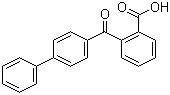 2-(4-Biphenylylcarbonyl)benzoic acid molecular structure (CAS 42797-18-2)