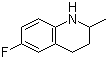 结构式 CAS# 42835-89-2, 6-氟-1,2,3,4-四氢-2-甲基喹啉