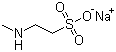 结构式 CAS# 4316-74-9, N-甲基牛磺酸钠盐