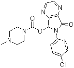 Zopiclone molecular structure (CAS 43200-80-2)