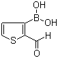 2-Formylthiophene-3-boronic acid molecular structure (CAS 4347-31-3)