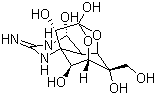 Tetrodotoxin molecular structure (CAS 4368-28-9)
